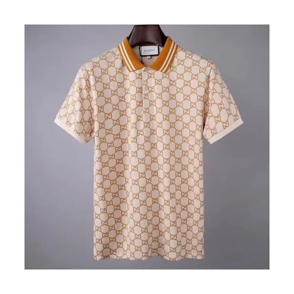 [매장판]Gucci 2020 Mens Logo Short Sleeved Polo Tshir… - 1