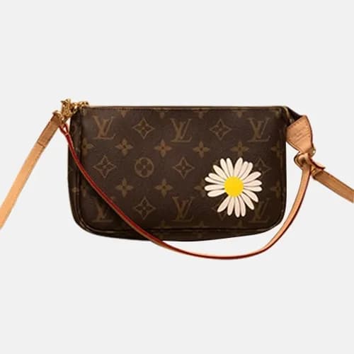 Louis Vuitton 2020 Monogram Canvas Clutch Bag / To… - 1