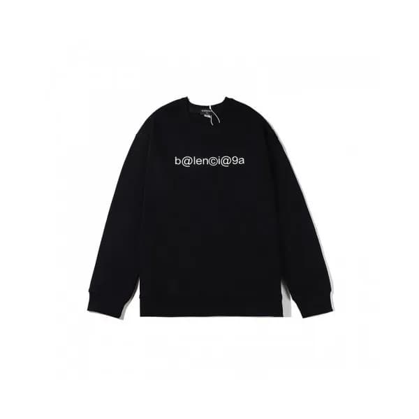 [발렌시아가]Balenciaga 2020 Mens Logo Crew-neck Cotton … - 1