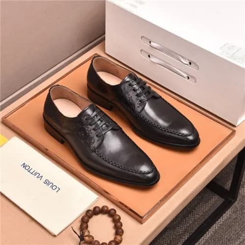 Louis Vuitton 2020 Men's Leather Oxford Shoes … - 1