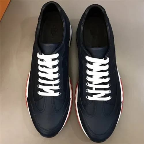 Hermes 2020 Men's Leather Sneakers - 에르메스 2020… - 1