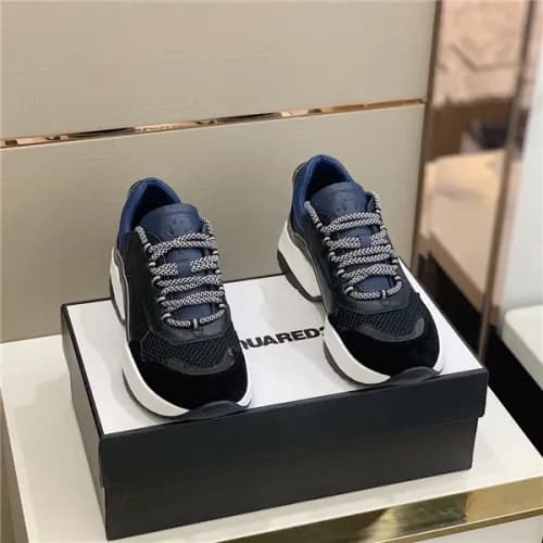 Dsquared 2020 Men's Leather Sneakers - 디스퀘어드 2… - 1
