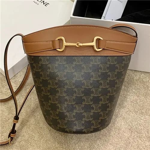 Celine 2020 Women's Leather Shoulder Bag,14cm … - 1