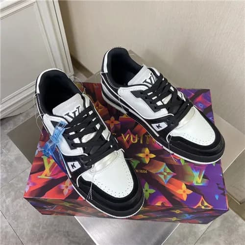 Louis Vuitton 2020 Men's Leather Sneakers - 루이… - 1