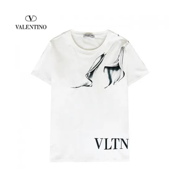 [발렌티노]Valentino 2021 Mens Logo Crew-neck Short Sle… - 1