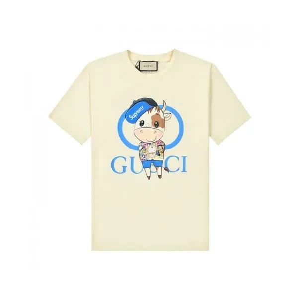 [매장판]Gucci 2021 Mm/Wm Logo Short Sleeved Tshirts -… - 1