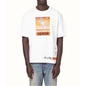 Heron Preston Mens Printing Crew neck Short Sleev…