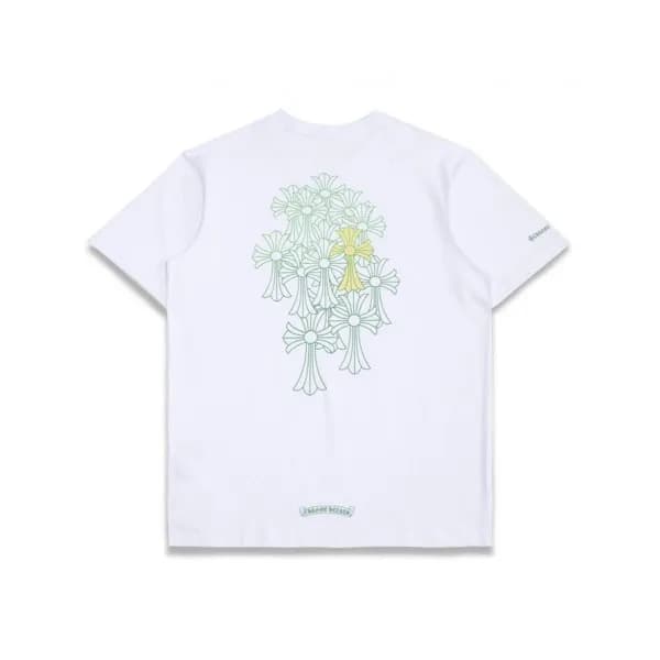 [트렌디]Chrome hearts Mens Logo Casual Short Sleeved… - 1
