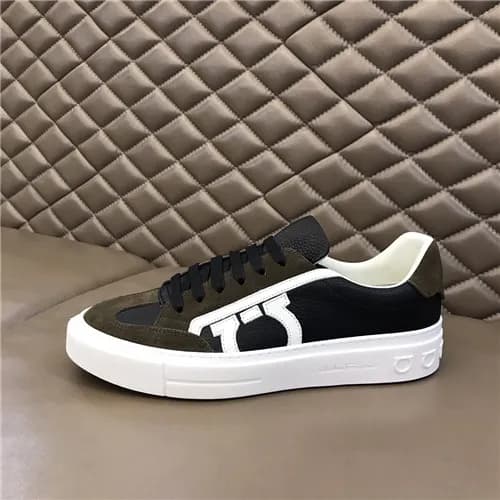 Salvatore Ferragamo 2021 Men's Leather Sneaker… - 1