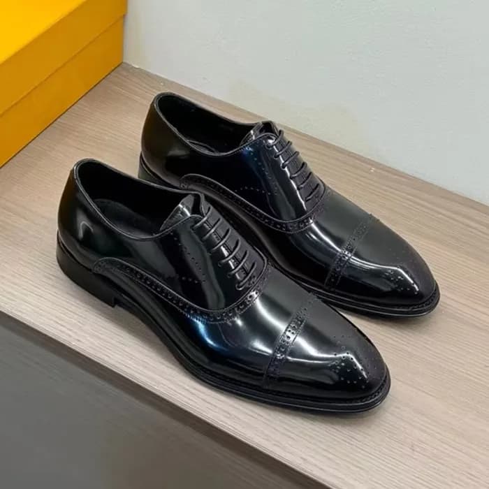 Louis Vuitton 2024 Mens Leather Oxford Shoes,LOUS2… - 1