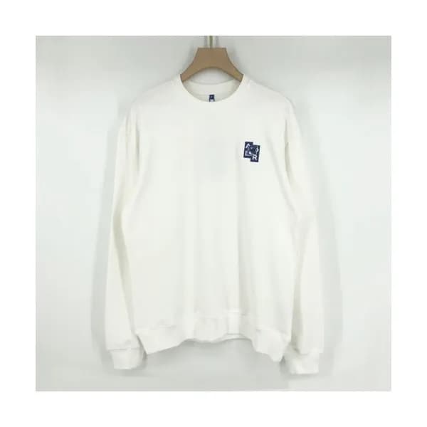 ADER Mens Minimal Cotton Tshirts Ivory - ADER 202… - 1