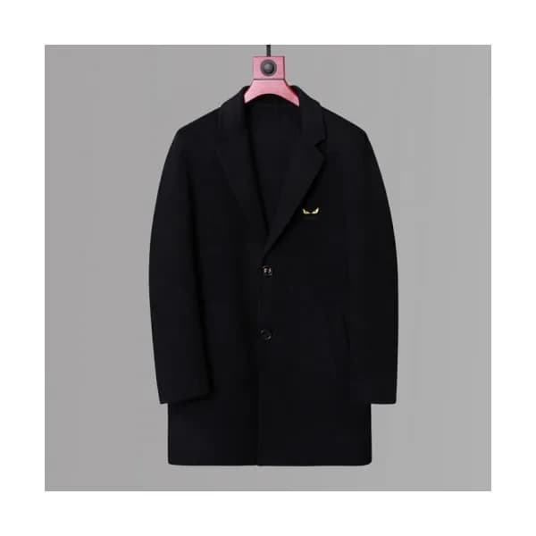 Fendi Mens Business Coats Black - 펜디 2021 남성 비지니스… - 1