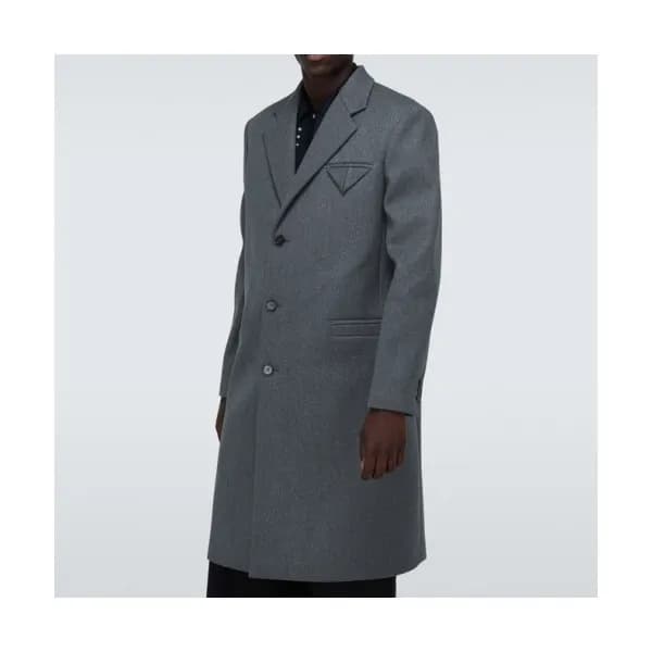 Bottega veneta Mens Casual Trench Coats Gray - 보테… - 1