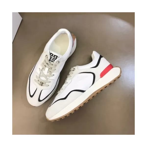 지방시 남성 캐쥬얼 레더 스니커즈 Size(240 - 275) 화이트 - Givenchy… - 1