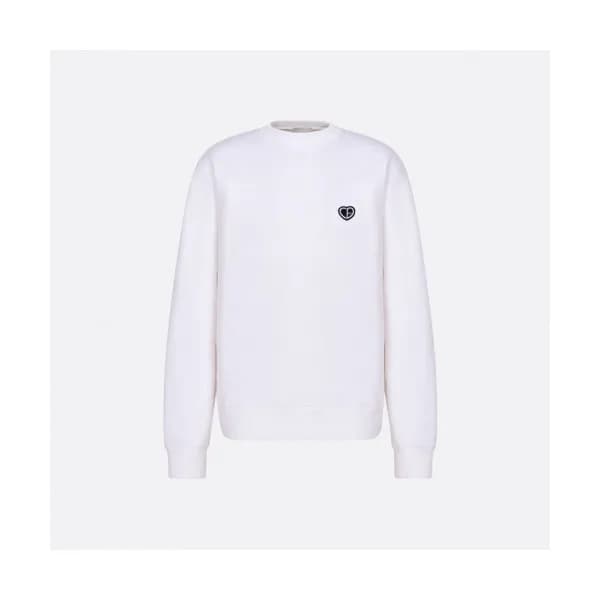 Dior Unisex Retro Logo Tshirts White - 디올 2021 남/… - 1
