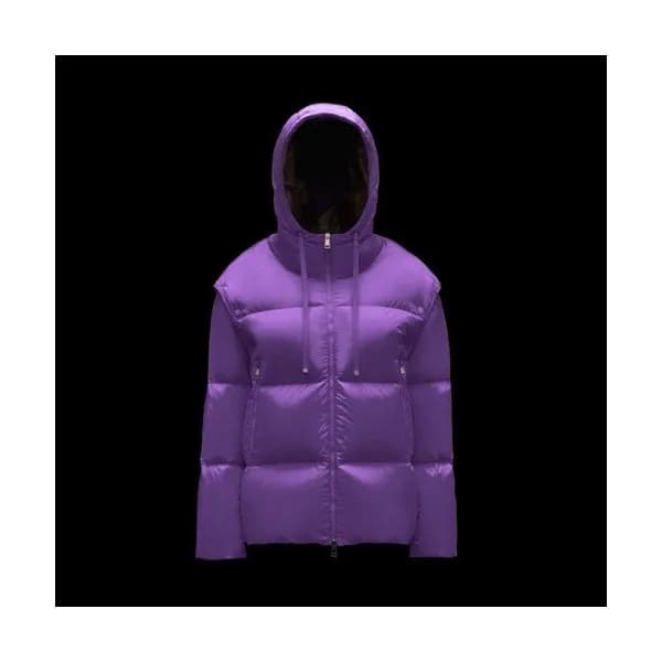 Moncler Womens Patch Logo Modern Duck Down Paddin… - 1