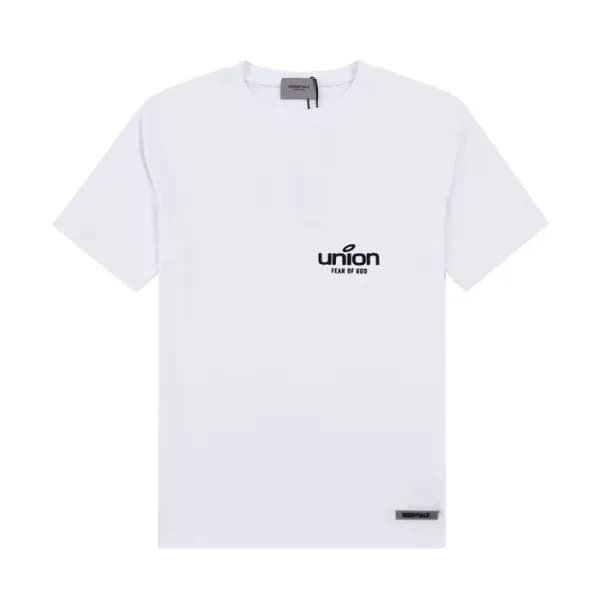 피어오브갓 남성 화이트 크루넥 반팔티 - Mens White Tshirts - fea038… - 1