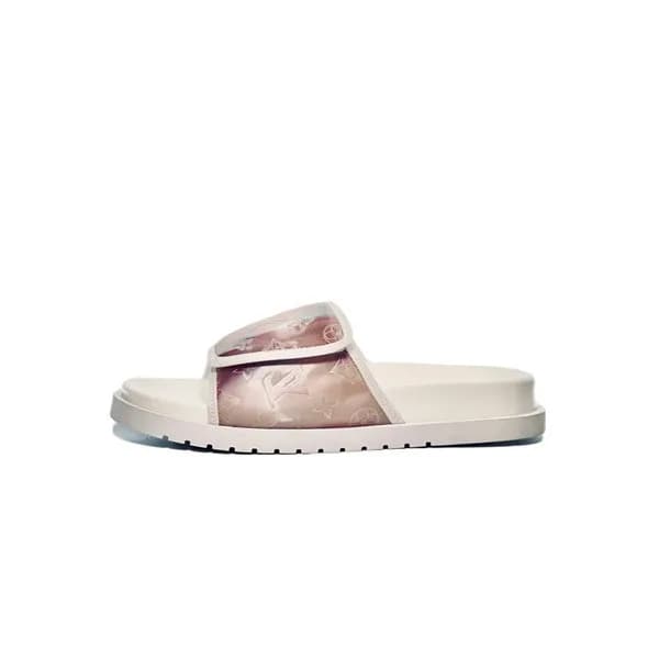 루이비통 남성 클래식 화이트 슬리퍼 - Mens White Slippers - lou042… - 1