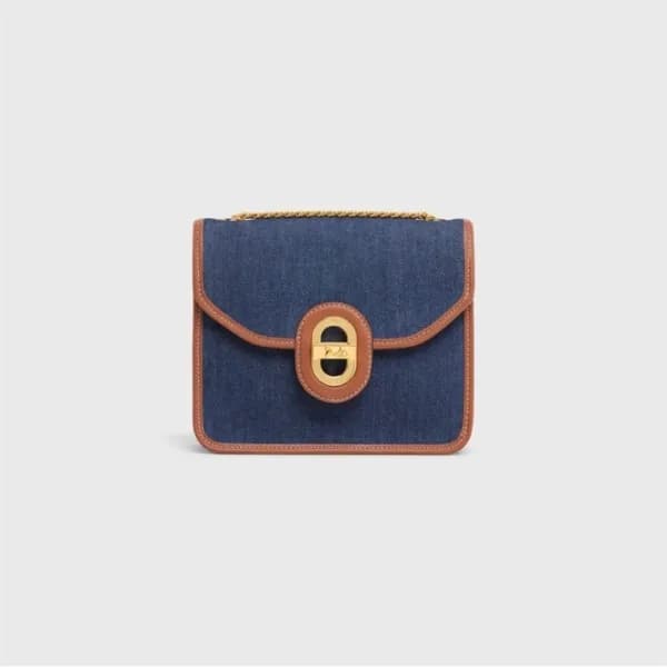 셀린느 여성 Triomphe 블루 체인백 - Womens Blue Mini Bag - ce… - 1