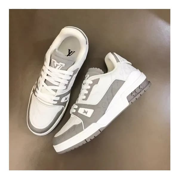 루이비통 남성 Trainer 그레이 스니커즈 - Mens Gray Sneakers - lo… - 1