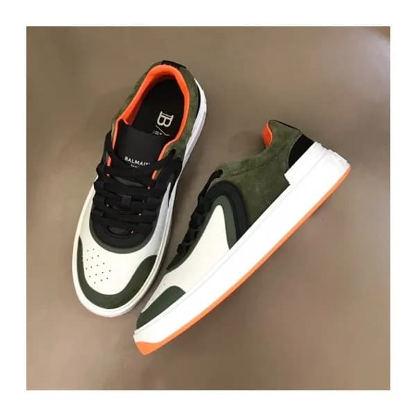 발망 남성 트렌디 카키 스니커즈 - Mens Khaki Sneakers - bam0163x - 1