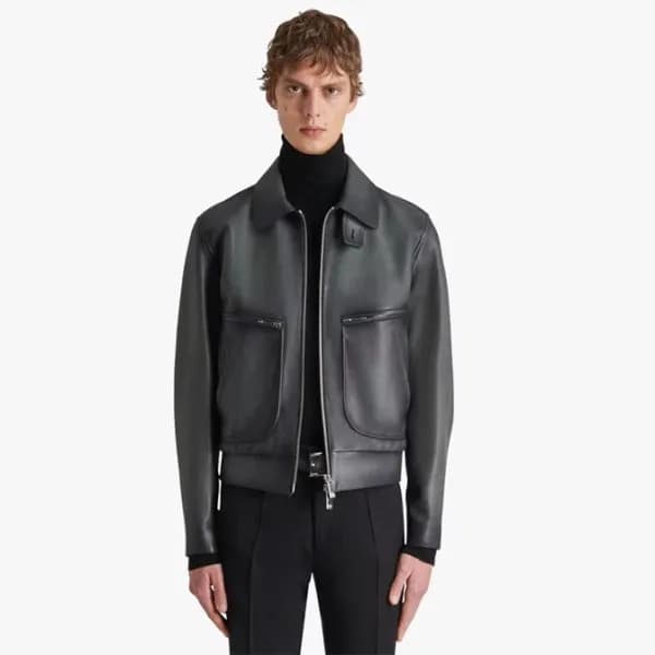 벨루티 남성 캐쥬얼 블랙 자켓 - Mens Black Jackets - ber0128x - 1