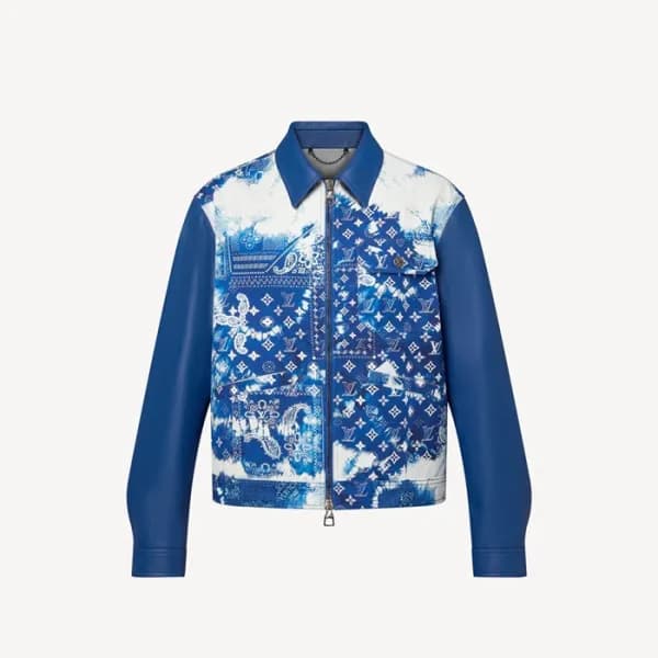 루이비통 남성 캐쥬얼 블루 자켓 - Mens Blue Jackets - lou05251x - 1