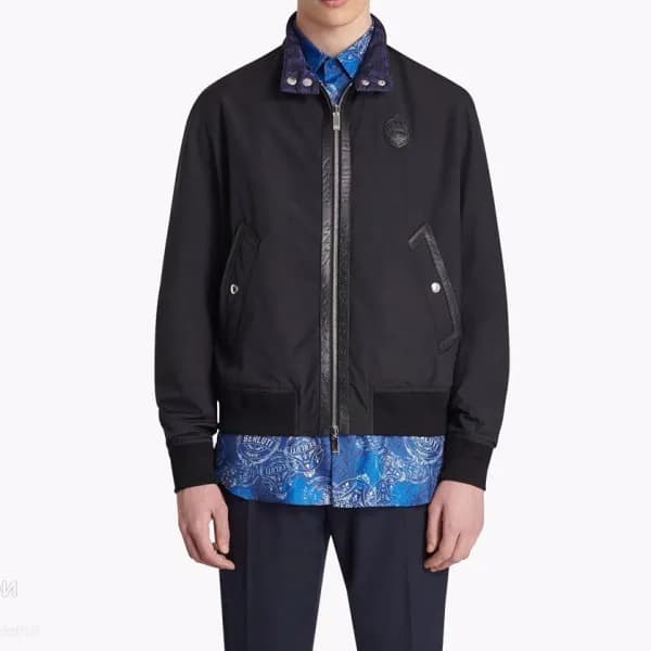 로로피아나 남성 캐쥬얼 블랙 자켓 - Loropiana Mens Black Jackets … - 1