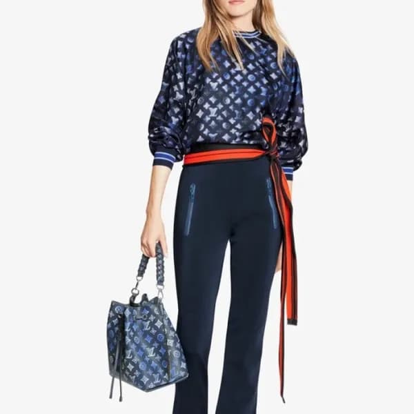 루이비통 여성 블루 무리아 토트백 - Louis vuitton Womens Blue Mur… - 1