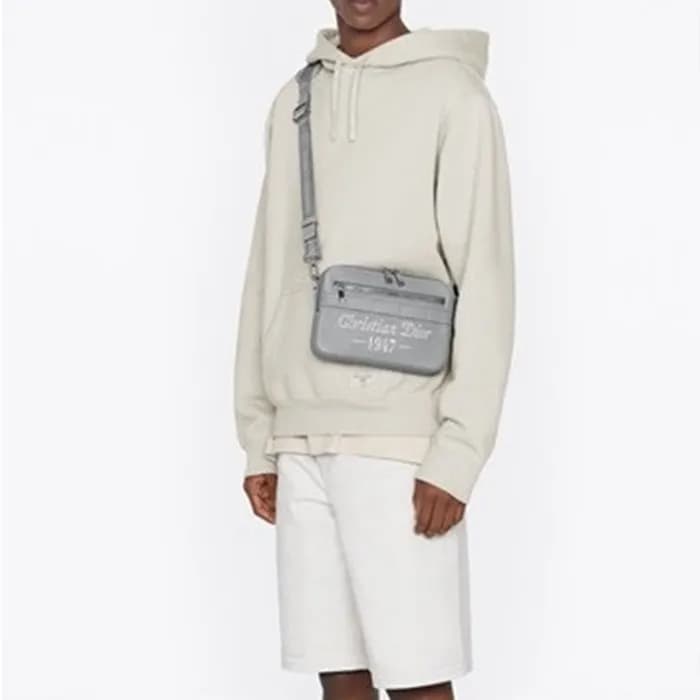 디올 남성 그레이 크로스백 - Dior Men Gray Cross Bag - di67x - 1