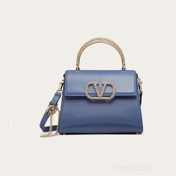 발렌티노 여성 블루 크로스백 - Valentino Womens Blue Cross Bag … - 1