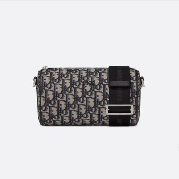 디올 남성 오블리크 크로스백 - Dior Mens Black Cross Bag - di54… - 1