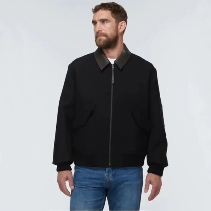 로에베 남성 블랙 자켓 - Loewe Mens Black Jackets - loe818x - 1