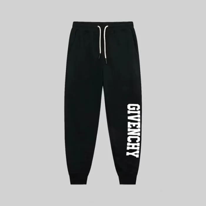 지방시 남성 트렌디 블랙 트레이닝 팬츠 - Givenchy Mens Black Pants … - 1