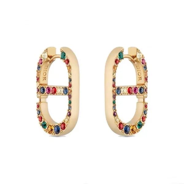 디올 여성 골드 이어링 - Dior Womens Gold Earring - acc971x - 1