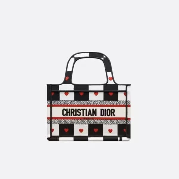 디올 여성 미니 북토트 - Dior Womens Mini Book Tote - dib812… - 1