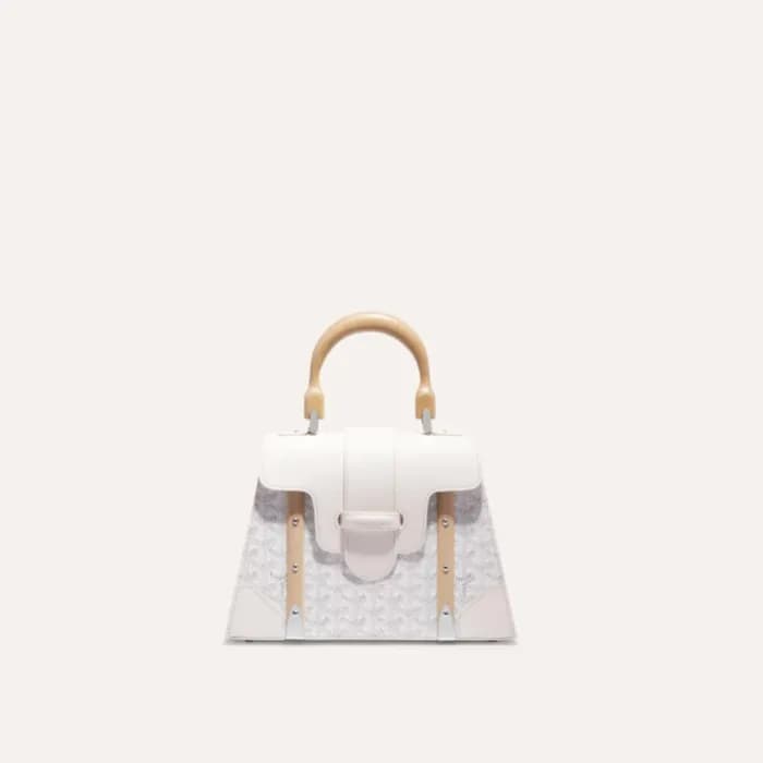 고야드 여성 화이트 사이공 백 PM - Goyard Womens Saigon Bag - g… - 1