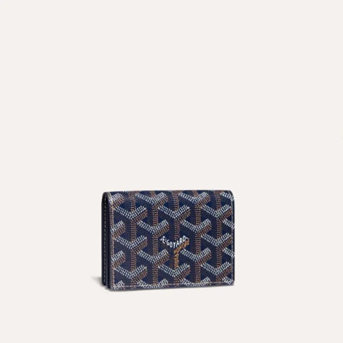 고야드 남/녀 네이비 말쉐르브 카드 홀더- Goyard Unisex Malesherbes … - 1