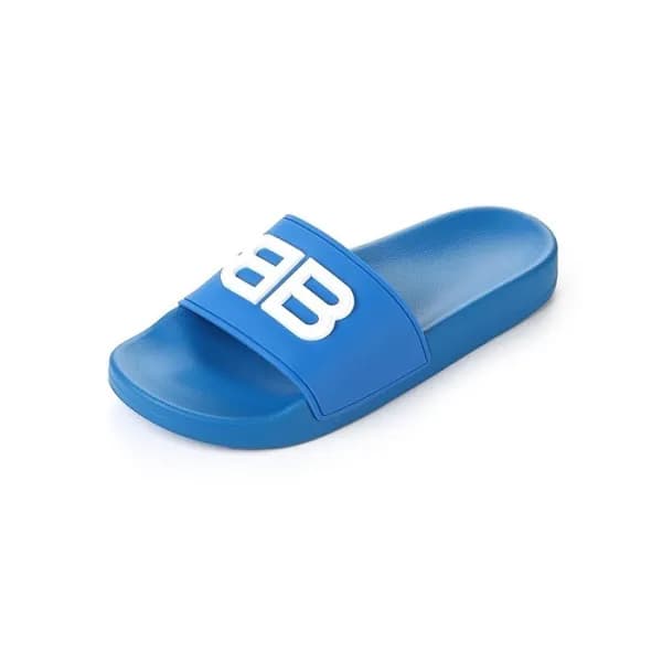 발렌시아가 남/녀 블루 슬리퍼 - Balenciaga Unisex Blue Slippers… - 1