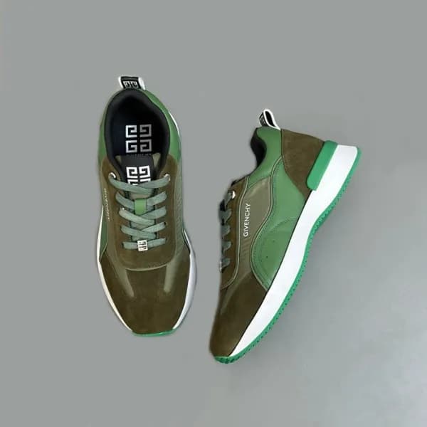 지방시 남성 카키 스니커즈 - Givenchy Mens Khaki Sneakers - gi… - 1