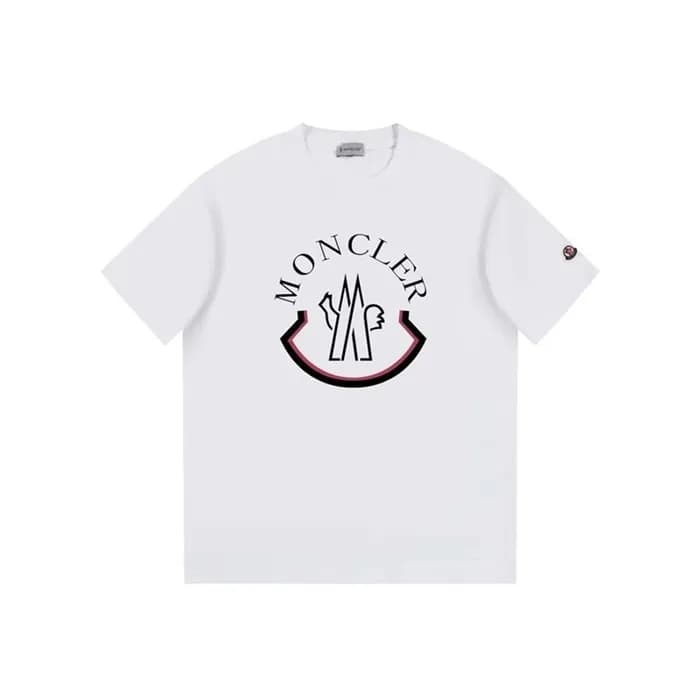 몽클레어 남성 화이트 반팔 티셔츠 - Moncler Mens White Tshirts - … - 1