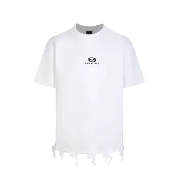 발렌시아가 남성 라운드 반팔 티셔츠 - Balenciaga Mens Round Tshirt… - 1