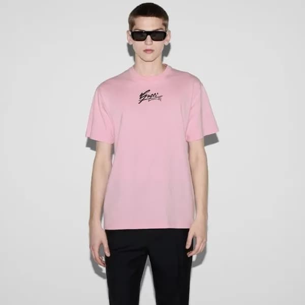 구찌 남성 라운드 반팔 티셔츠 - Gucci Mens Round Tshirts - guc2… - 1