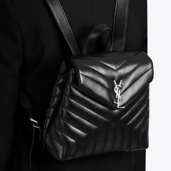 입생로랑 여성 루루 백팩 - Saint Laurent Womens Loulou Backpa… - 1