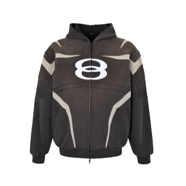 발렌시아가 남성 베이직 블루종 - Balenciaga Mens Basic Blouson -… - 1
