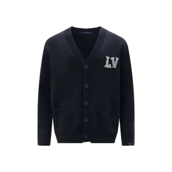 루이비통 남성 브이넥 가디건 - Louis vuitton Mens Cardigan - lv… - 1