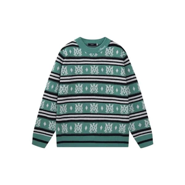 아미리 남성 라운드 니트웨어 - Amiri Mens Round Knitwear - amc3… - 1