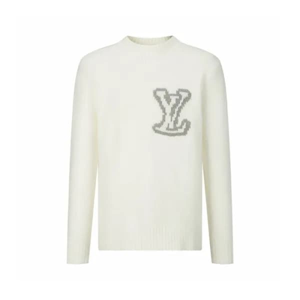 루이비통 남성 라운드 스웨터 - Louis vuitton Mens Round Sweater… - 1