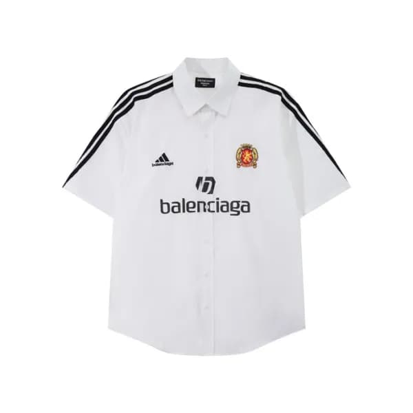 발렌시아가 남성 반팔 셔츠 - Balenciaga Mens Basic Shirts - ba… - 1