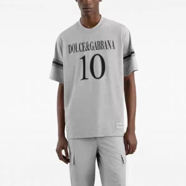 돌체앤가바나 남성 반팔 티셔츠 - Dolce&Gabbana Mens Round Tshirt… - 1